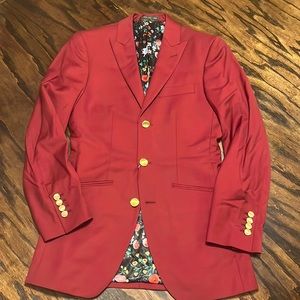 Maroon blazer